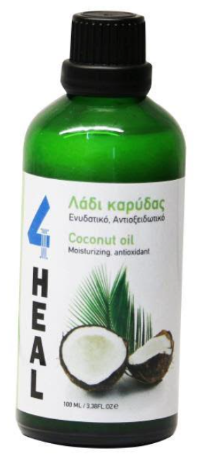 4HEAL Έλαιο Καρύδας 100ml 4HEAL 40009 - 4HEAL - 40009